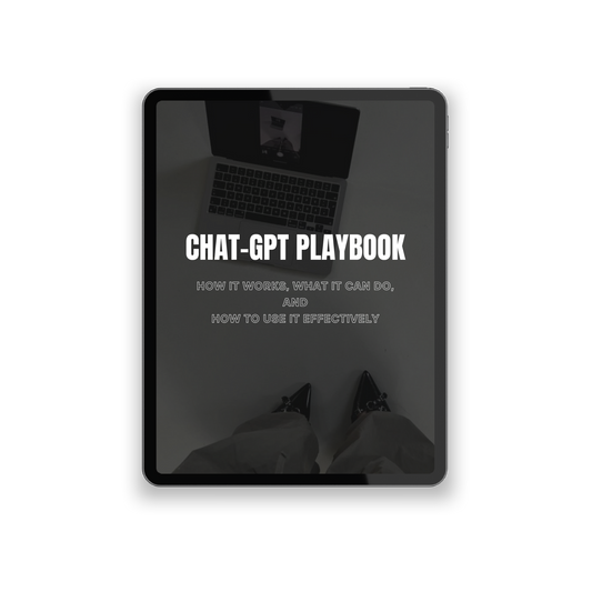 Chat GPT Playbook